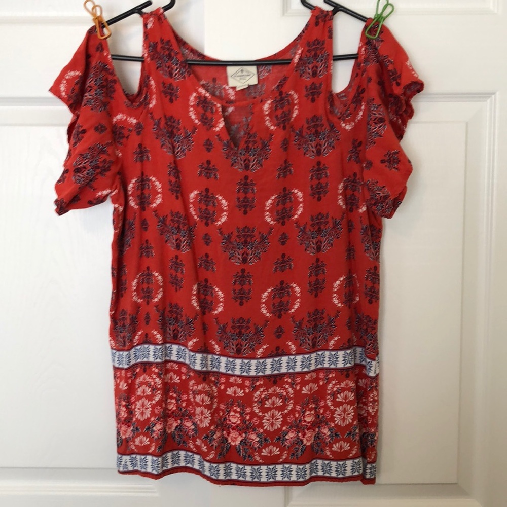 St Johns Bay cold shoulder top